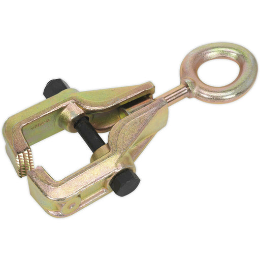 245mm Box Pull Clamp - 3 Tonne Capacity - 35mm Jaw - Chassis Straightening Loops