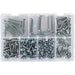 444 Piece Setscrew Nut & Washer Assortment - High Tensile Steel - M5 Metric Loops