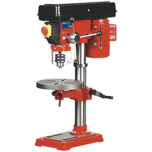 5-Speed Bench Pillar Drill - 370W Motor - 750mm Height - Safety Release Switch Loops
