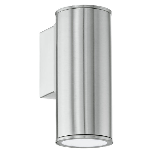 IP44 Outdoor Wall Light Stainless Steel 1 x 3W GU10 Bulb Porch Down Lamp Loops