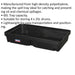 60L Spill Tray - Suitable for Storing 2 x 45L Drums - High-Density PE Plastic Loops