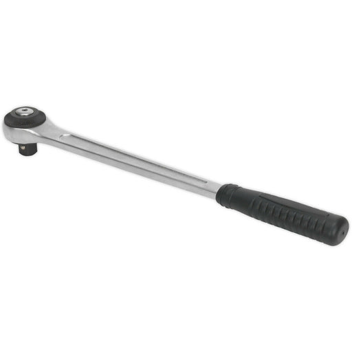 500mm 72-Tooth Twist-Reverse Ratchet Wrench - 3/4 Inch Sq Drive - Quick Release Loops