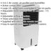 3-in-1 Air Cooler Purifier & Humidifier - Active Carbon Filter - 13L Water Tank Loops