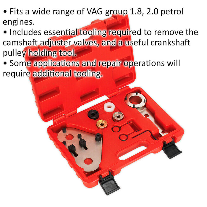 Petrol Engine Timing Tool Kit - CHAIN DRIVE - Suitable for VAG 1.8 2.0 Pulley Loops