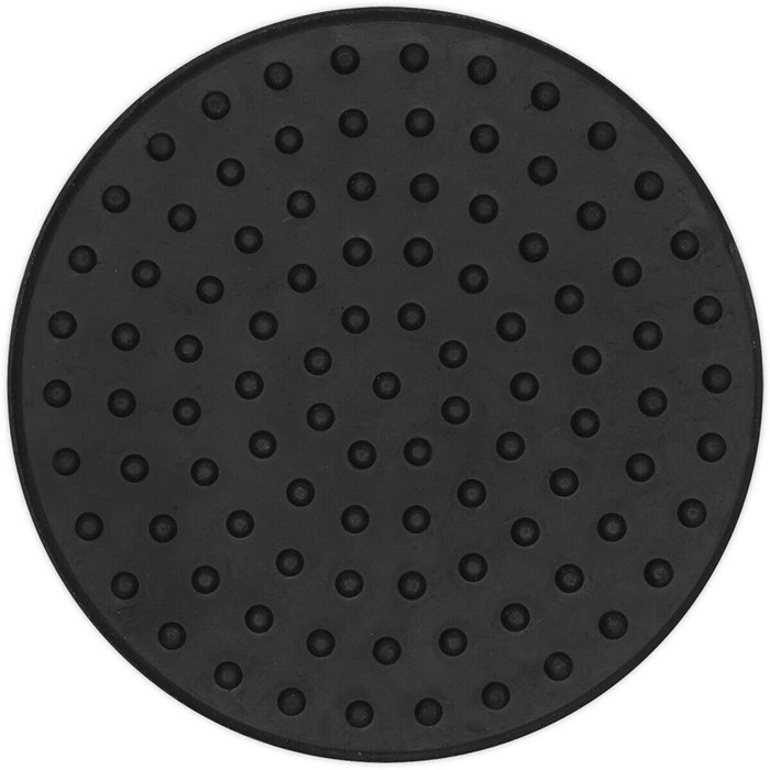 Safety Rubber Jack Pad - 104mm Circle - Type B Design  - Fits Over Jack Saddle Loops