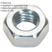 100 PACK - Steel Finished Hex Nut - M6 - 1mm Pitch - Manufactured to DIN 934 Loops
