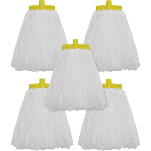 5 PACK Replacement Kentucky Mop Heads for ys03012 Aluminium Mop Handle Loops