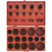 407 Piece Rubber O-Ring Assortment - Metric Sizing - Nitrile Rubber - 32 Sizes Loops