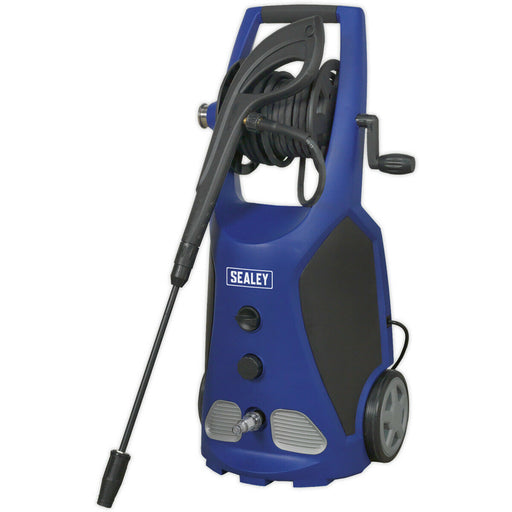 Premium Pressure Washer with Total Stop System & Rotary Jet Nozzle - 8m Hose Loops