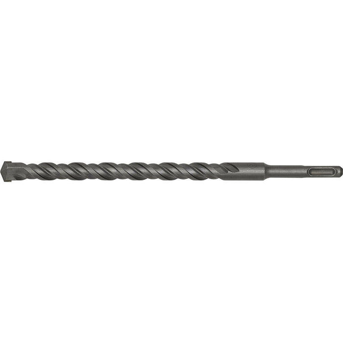 16 x 250mm SDS Plus Drill Bit - Fully Hardened & Ground - Smooth Drilling Loops