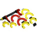 2500kg PRO Coil Spring Compressor For Wishbone Suspension Right & Left Hand Yoke Loops