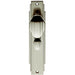 Door Knob & Bathroom Lock Pack Satin Nickel Art Deco Detail Premium Backplate Loops