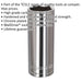 22mm Chrome Plated Deep Drive Socket - 1/2" Square Drive High Grade Carbon Steel Loops