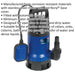 Submersible Dirty Water Pump - 217L/Min - Automatic Cut Out - 750W Motor - 230V Loops