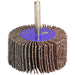 80 x 50mm Aluminium Oxide Flap Wheel - 6mm Shaft - 40 Grit - Abrasive Sanding Loops