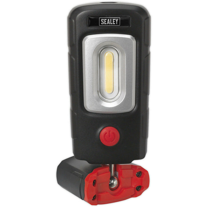 Rechargeable Inspection Light - 3W COB & 1W SMD LED - Lithium-Polymer - 360° Loops