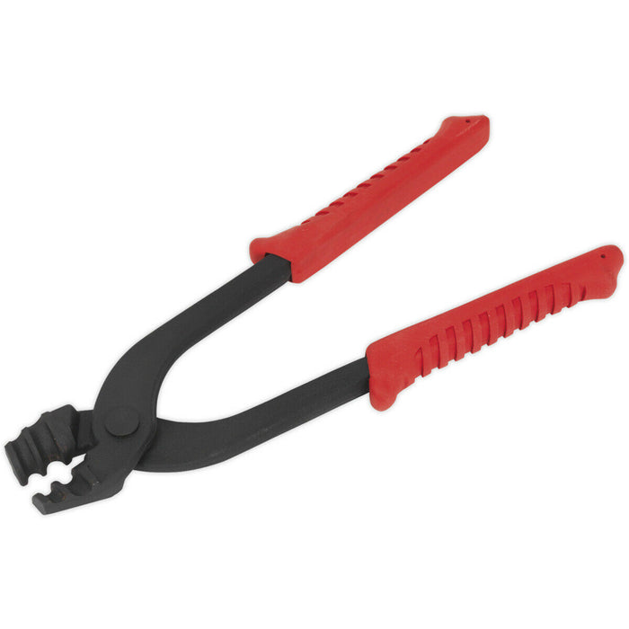 Brake Pipe Bending Pliers - Forged Steel Jaws - 3/16" & 1/4" Pipe - Up to 90 Deg Loops