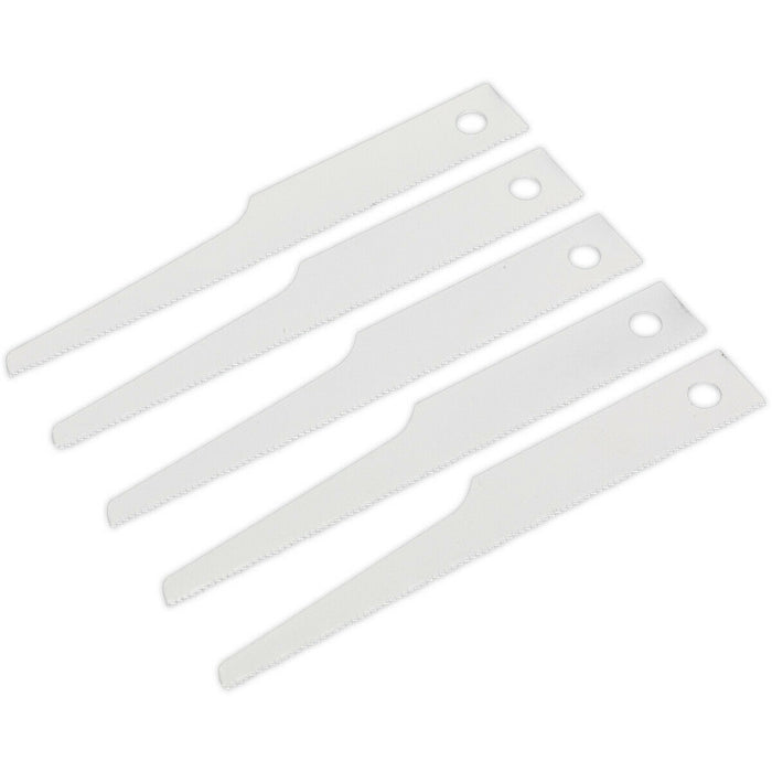 5 PACK - HSS Air Saw Blades - 24 TPI - Reciprocating Multi Material Cutters Loops