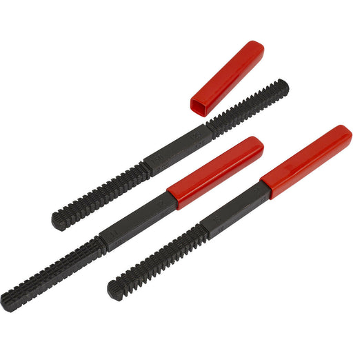 3 PACK Thread Restoring File Set - External Thread Restoration - 215mm Files Loops