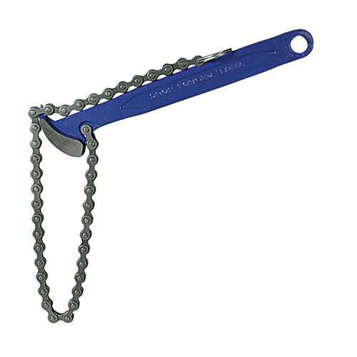 150mm Oil Filter Removal Chain Wrench Double Jaw Design Fast Action Close Work Loops