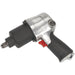 Heavy Duty Air Impact Wrench - 1/2 Inch Sq Drive - Twin Hammer - Speed Selector Loops