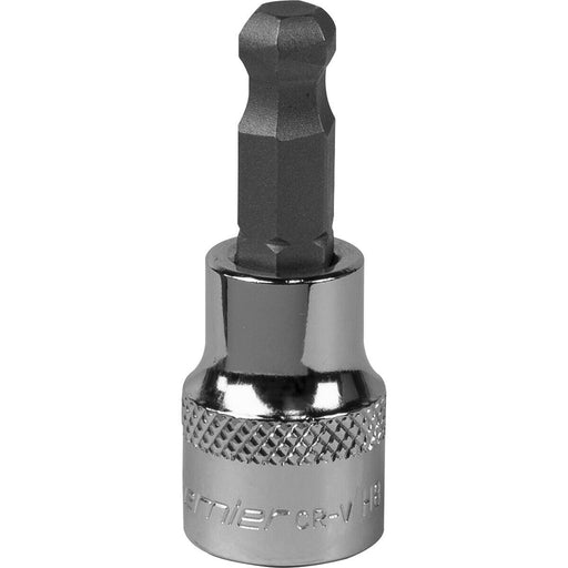 8mm Ball-End Hex Socket Bit - 3/8" Square Drive - Chrome Vanadium Wrench Socket Loops