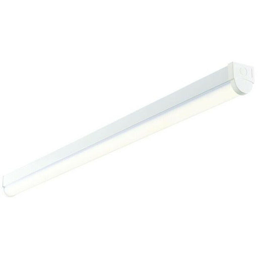 4ft SINGLE 24W Cool White LED Linear Ceiling Strip Light Slim Batten Lamp 2800Lm Loops