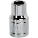 11mm Chrome Plated Drive Socket - 1/2" Square Drive - High Grade Carbon Steel Loops