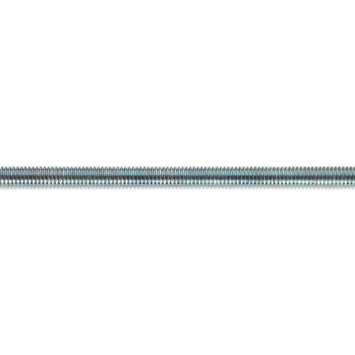5 PACK Threaded Studding Rod - M6 x 1mm - Grade 8.8 Zinc Plated - DIN 975 Loops