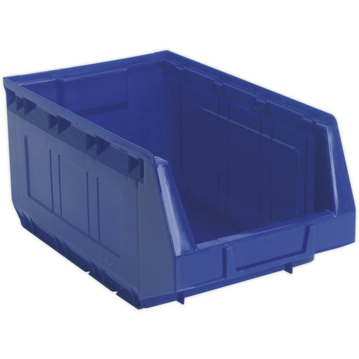 20 PACK Blue 210 x 335 x 165mm Plastic Storage Bin - Warehouse Part Picking Tray Loops
