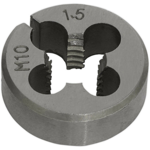 M10 x 1.5mm Metric Split Die - Quality Steel - Bar / Bolt Threading Bit & Case Loops