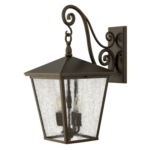 Outdoor IP44 4Wall Light Regency Bronze LED E14 60W Loops