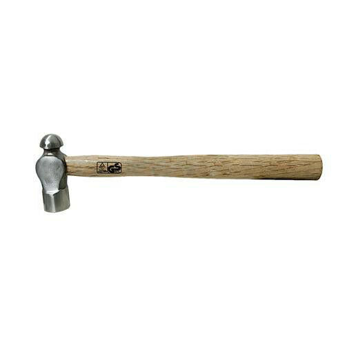 32oz Hardwood Handle Steel Ball Pein Hammer Wooden Loops