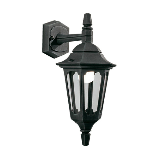 Outdoor IP44 Wall Light Sconce Black LED E27 100W Bulb External d02090 Loops