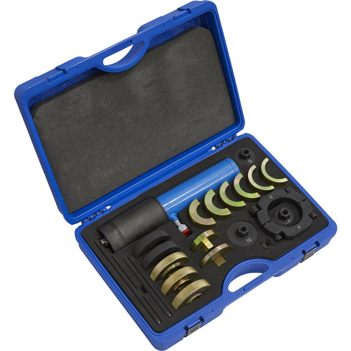 Commercial Hydraulic Brush Tool - Suspension Slotted Bushes Install Kit Cylinder Loops