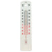 40 to +50°C Indoor / Outdoor Thermometer Wall Mounted White Temperature Gauge Loops