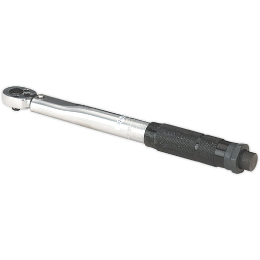 Calibrated Micrometer Style Torque Wrench - 1/4" Sq Drive - 5 to 25 Nm Range Loops