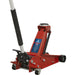 Hydraulic Trolley Jack with Foot Pedal - 3 Tonne Capacity - 460mm Max Height Loops