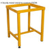 Floor Stand for ys04345 Hazardous Substance Cabinet - Sturdy Metal Support Stand Loops