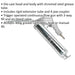 Air Operated Pistol Type Grease Gun - Continuous Flow - Rigid Delivery Tube Loops