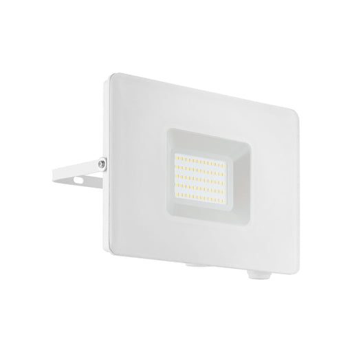 IP65 Outdoor Wall Flood Light White Adjustable 50W Built in LED Porch Lamp Loops