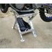 2.5L Motorcycle Oil Drain Pan - Heavy Duty PP Construction - Sloped Design Loops