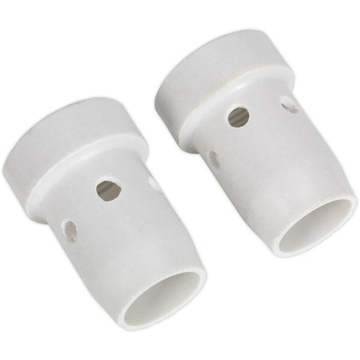 2 PACK Ceramic Diffusers - Suitable for MB36 Torches - MIG Welding Diffuser Loops
