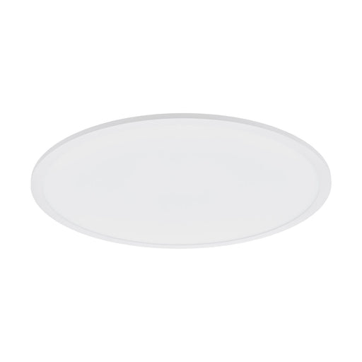 600mm Modern Sleek Ceiling Light White Slim Round Low Profile 36W LED 4000K Loops