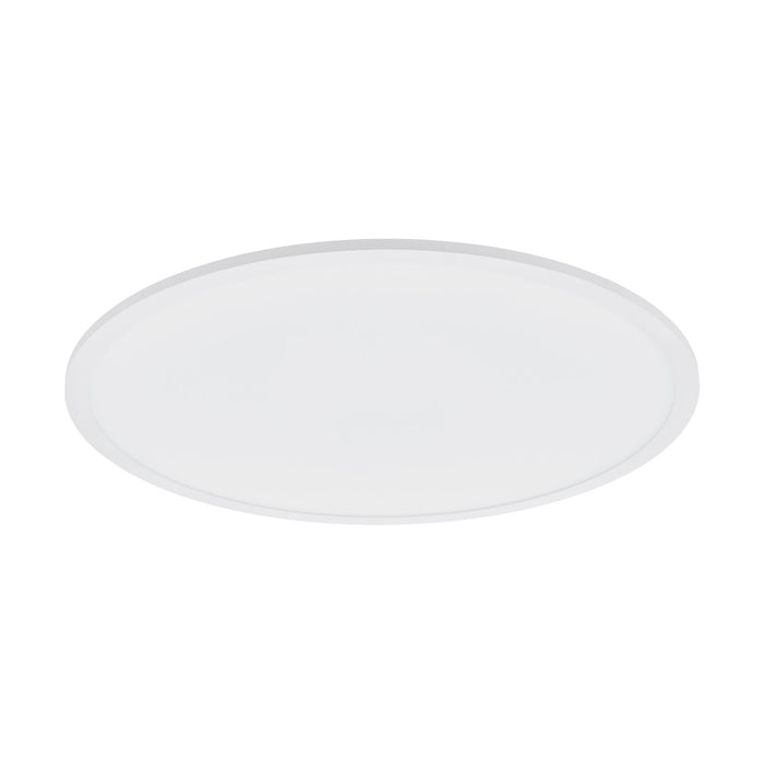 600mm Modern Sleek Ceiling Light White Slim Round Low Profile 36W LED 4000K Loops