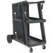 Universal Trolley for Portable MIG Welders - Carries Welder & Gas Bottle Loops