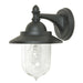 Outdoor IP44 Wall Light Sconce Black LED E27 60W Bulb Outside External d01130 Loops