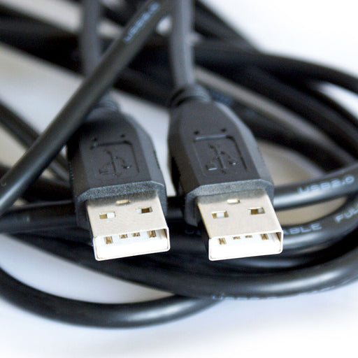 5m USB Type A Male to Plug Cable PC Laptop Computer 2.0 Data Transfer Lead Loops