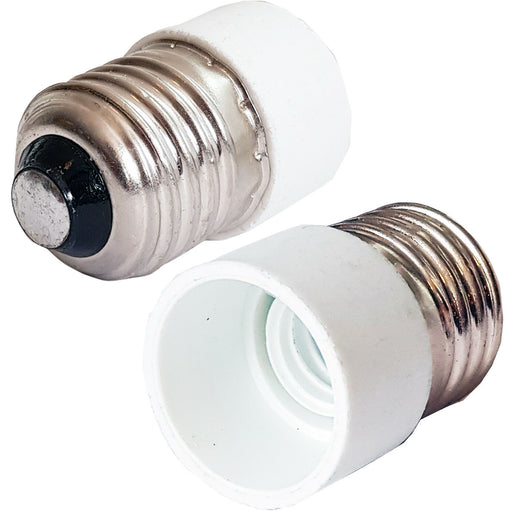 Light Bulb Adapter E27 Edison to E14 Screw Type Mini SES Adapter Fitting 60W Loops
