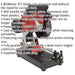 Cut-Off Saw Machine - 180mm TCT Blade - 1280W Motor - 3800 RPM - Fully Guarded Loops